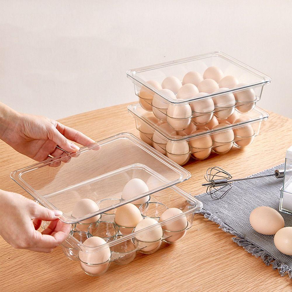 fallforbeauty-กล่องเก็บไข่-รักษาความสดตู้เย็น-ประหยัดพื้นที่-ที่วางขาตั้ง-ที่ทนทาน