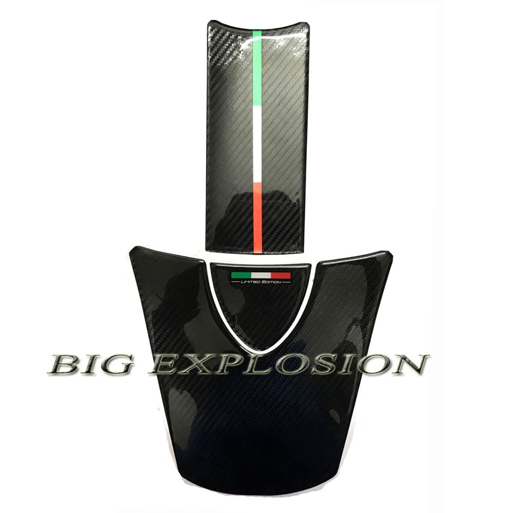 Carbon Brazing 3D Resin Tank Pad for Ducati Diavel 1200 20112015