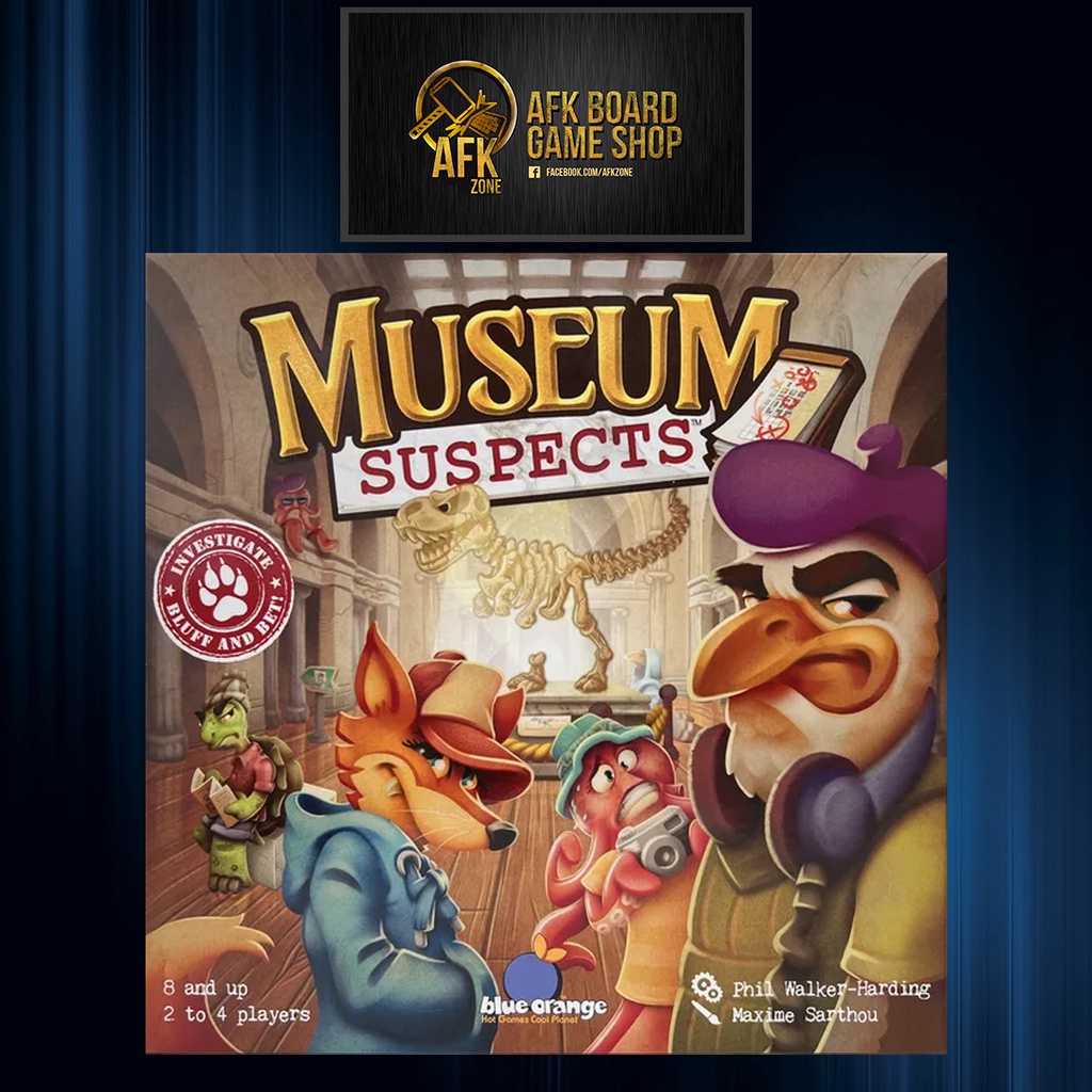 Museum Suspect - Board Game - บอร์ดเกม | Shopee Thailand