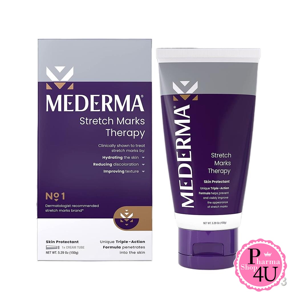 Mederma Stretch Marks 150g. - มีเดอม่า สเตรทช์ มาร์ค ครีมลดรอยแตกลาย ...