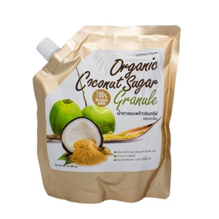 ภาพหน้าปกสินค้าน้ำตาลมะพร้าวอินทรีย์ ชนิดเกล็ด Organic Coconut Sugar Lemon Farm 450 กรัม ซึ่งคุณอาจชอบราคาและรีวิวของสินค้านี้