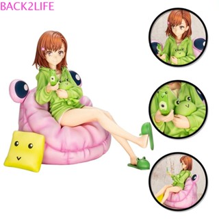 Back2life โมเดลฟิกเกอร์ PVC อนิเมะ Mikoto Misaka ของขวัญสําหรับเด็ก