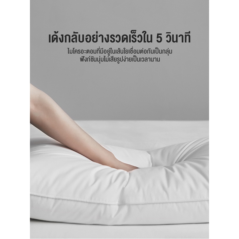 bonas-หมอน-hilton-pillow1400t1pp0040026g-1200g-1000g-โรงแรม-5-ดาว-หมอนนุ่มพิเ-ใยสังเคราะห์-หมอนนอน-หมอนสูง