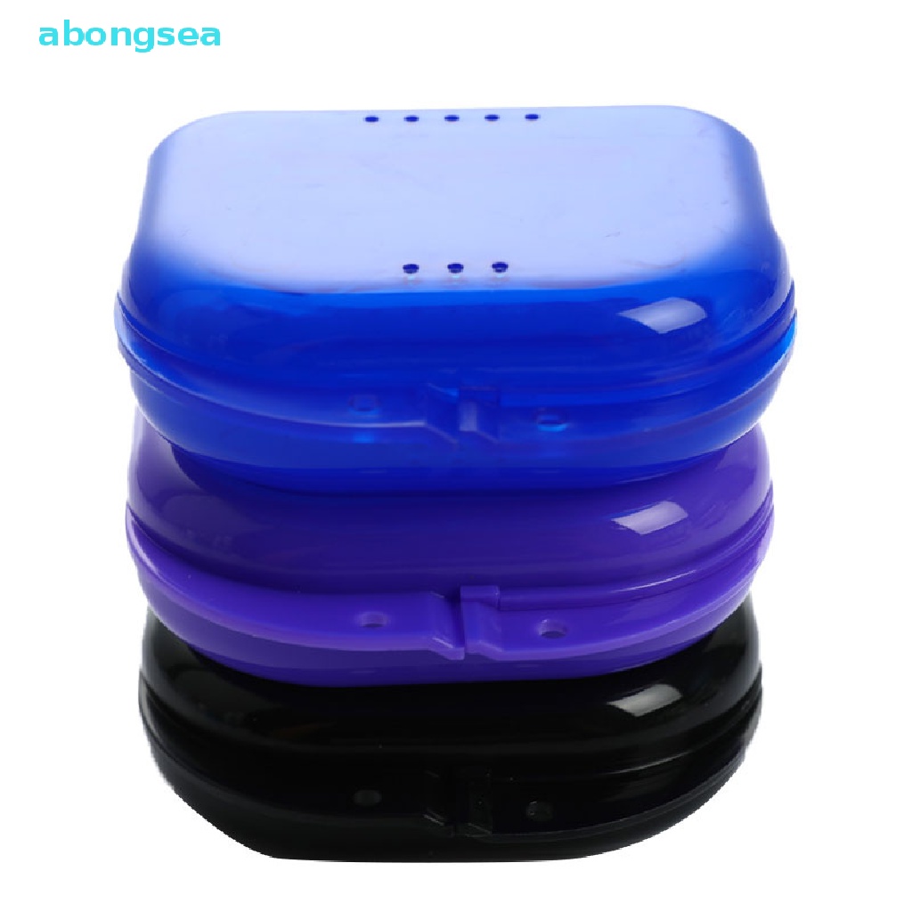 abongsea-กล่องเก็บฟันปลอม-ทําความสะอาดฟัน
