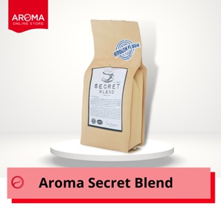Aroma Coffee เมล็ดกาแฟคั่ว Secret Blend (ชนิดเม็ด) (250 กรัม/ซอง)