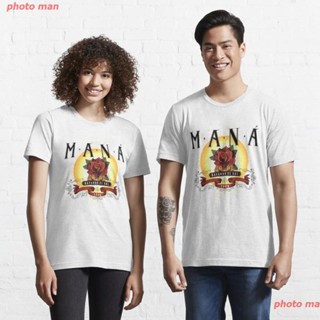 เสื้อคู่รัก photo man mana tour 2019 Essential T-Shirt MANA band เสื้อยืด ผู้ชาย เสื้อยืดลายการ์ตูน