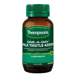 ภาพหน้าปกสินค้าThompson One-A-Day Milk Thistle 42000mg 60Capsules วิตามินบำรุงตับ มิลล์ทิสเทิล 60แคปซูล ที่เกี่ยวข้อง