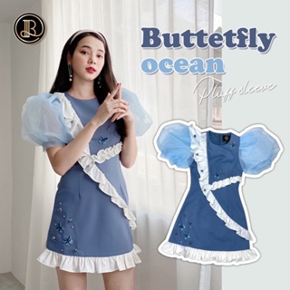 Butterfly ocean dress