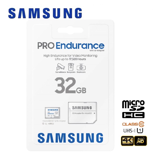 ภาพหน้าปกสินค้าSamsung 32GB PRO Endurance Micro SDHC With Adapter จากร้าน legendthailand บน Shopee