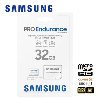 ภาพขนาดย่อของภาพหน้าปกสินค้าSamsung 32GB PRO Endurance Micro SDHC With Adapter จากร้าน legendthailand บน Shopee