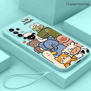 เคส เคสซิลิโคนนิ่ม ลายสัตว์ สําหรับ samsung a52 samsung a52s 5g DWZP01