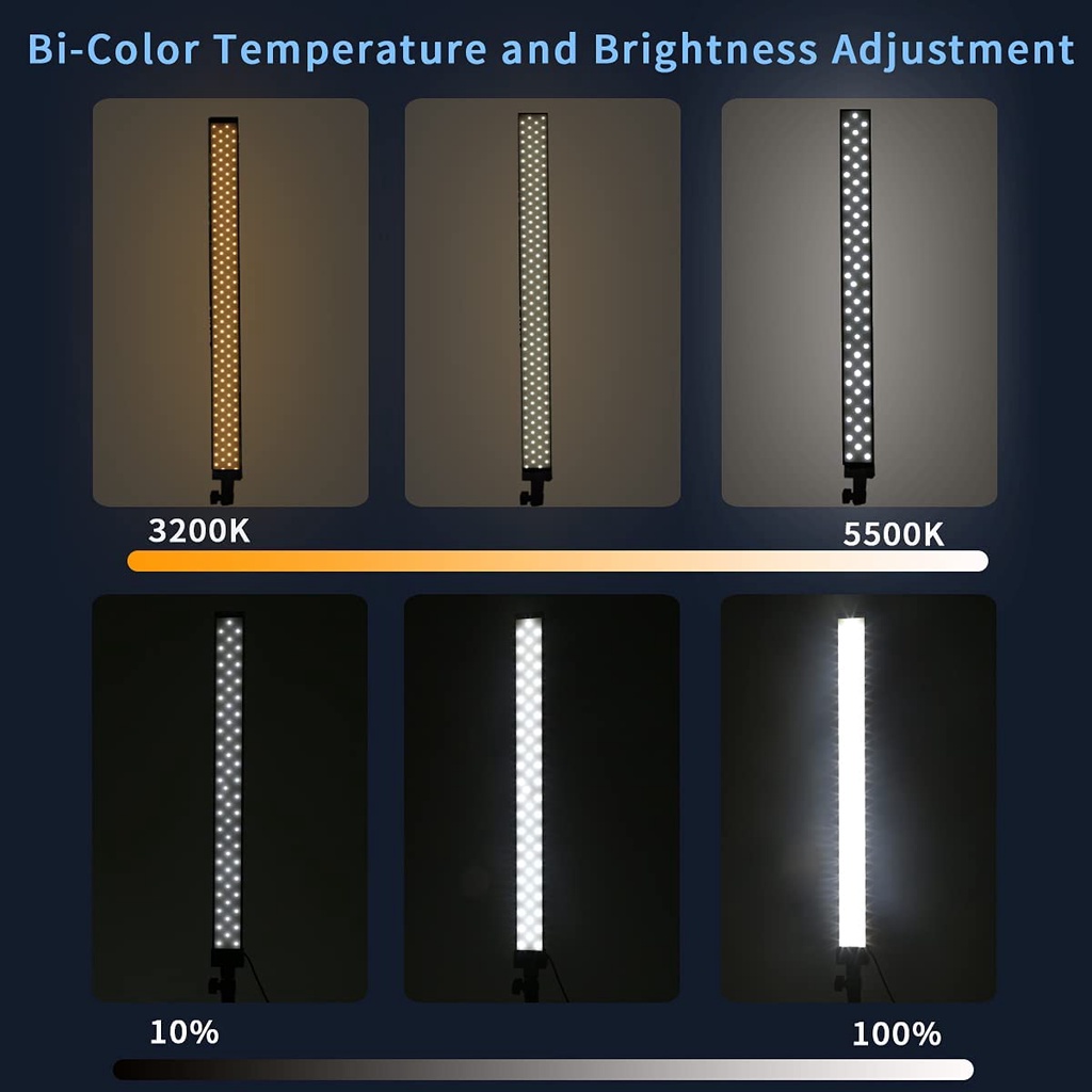 สตูดิโอ-ไฟต่อเนื่ือง-lighting-kit-32-led-216pcs-3200-5500k-ปรับแสงได้อัตโนมัติ