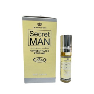 น้ำหอม Secret Man by Al Rehab เป็นกลิ่นหอมสดชื่น​ น้ำหอมแนวผู้ชาย เหมาะสำหรับทุกวัน และวัยทำงาน/น้ำหอมอาหรับแท้100%