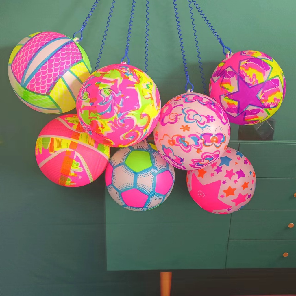 พร้อมส่งด่วน-ลูกบอลชายหาด-สุ่มสี-ลูกบอลเรืองแสง-ลูกบอลยาง-ลูกบอกเด้ง-ลูกบอลเป่าลม-ของเล่นเป่าลม