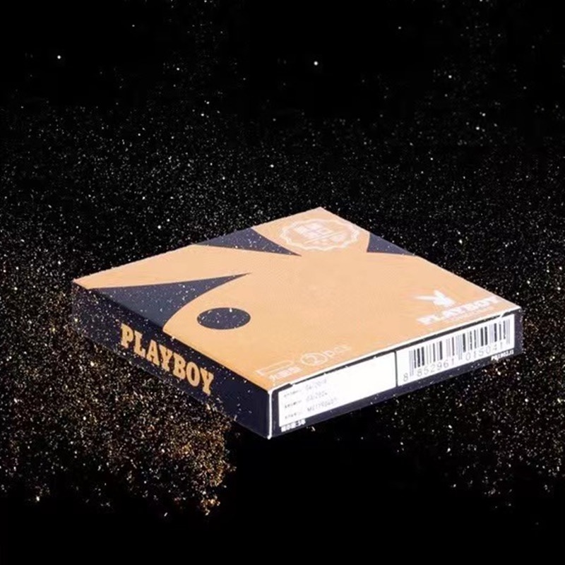 ถุงยางอนามัยplayboy2pcs-box-0-03mm-ultra-thin-male-condom-original-playboyสำหรับผู้ชาย