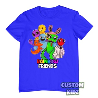 เสื้อยืด พิมพ์ลาย Rainbow Friends พรีเมี่ยม สําหรับเด็ก