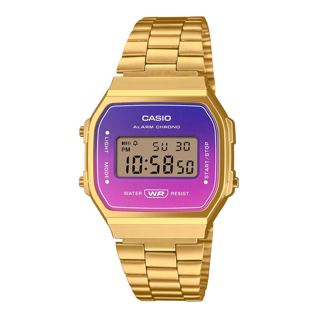 casio-digital-นาฬิกาข้อมือผู้หญิง-ผู้ชาย-สายหนังแท้-รุ่น-a168wer-2-a168werb-2-a168werg-2-ของแท้ประกัน1ปี