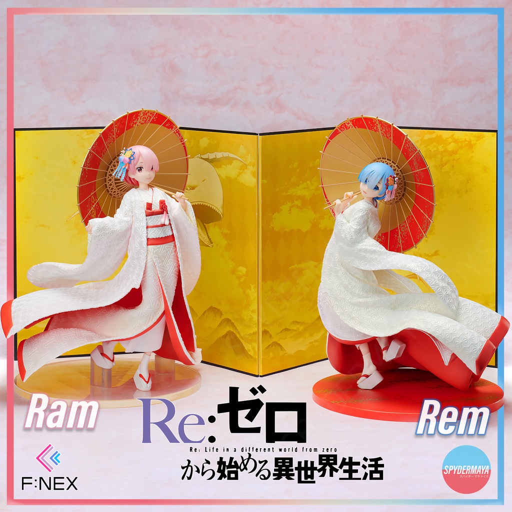 [Pre-Order] ฟิกเกอร์ Re:ZERO -Starting Life in Another World- Rem, Ram ...