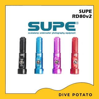 RD80 v2 diving light ไฟฉายดำน้ำคุณภาพสูง