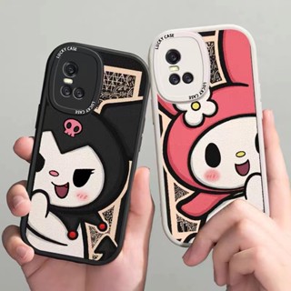 เคสโทรศัพท์มือถือ แบบนิ่ม ป้องกันกล้อง ลายการ์ตูนเมโลดี้ สําหรับ case OPPO A58 A98 5G A94 A78 A17 A17K A77S A3S A12E A5 A9 A31 A53 A33 2020 A15 A15S A57 A11K A76 A96 A52 A92 A16 A16K A54 A74 A95 A5S A7 A12 A93 F9 Pro Reno 5F 7 8 8z 4 4F 7Z 5 6 7