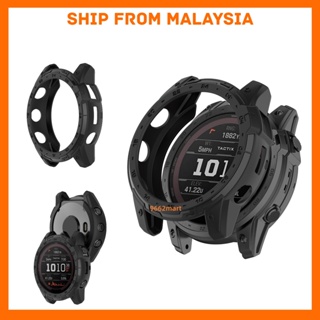 Garmin Tactix 7 Pro Enduro 2 Fenix 7X Pro Tactix Delta เคสนิ่ม TPU กรอบป้องกัน เกราะกันชน เคส