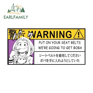 Earlfamily สติกเกอร์ไวนิล 13 ซม. x 6.1 ซม. สําหรับ Ochako Uraraka