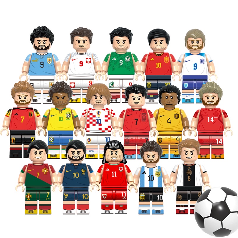 ฟิกเกอร์นักฟุตบอล-qatar-world-cup-football-star-players-ronaldo-messi-ขนาดเล็ก-ของเล่นสําหรับเด็ก