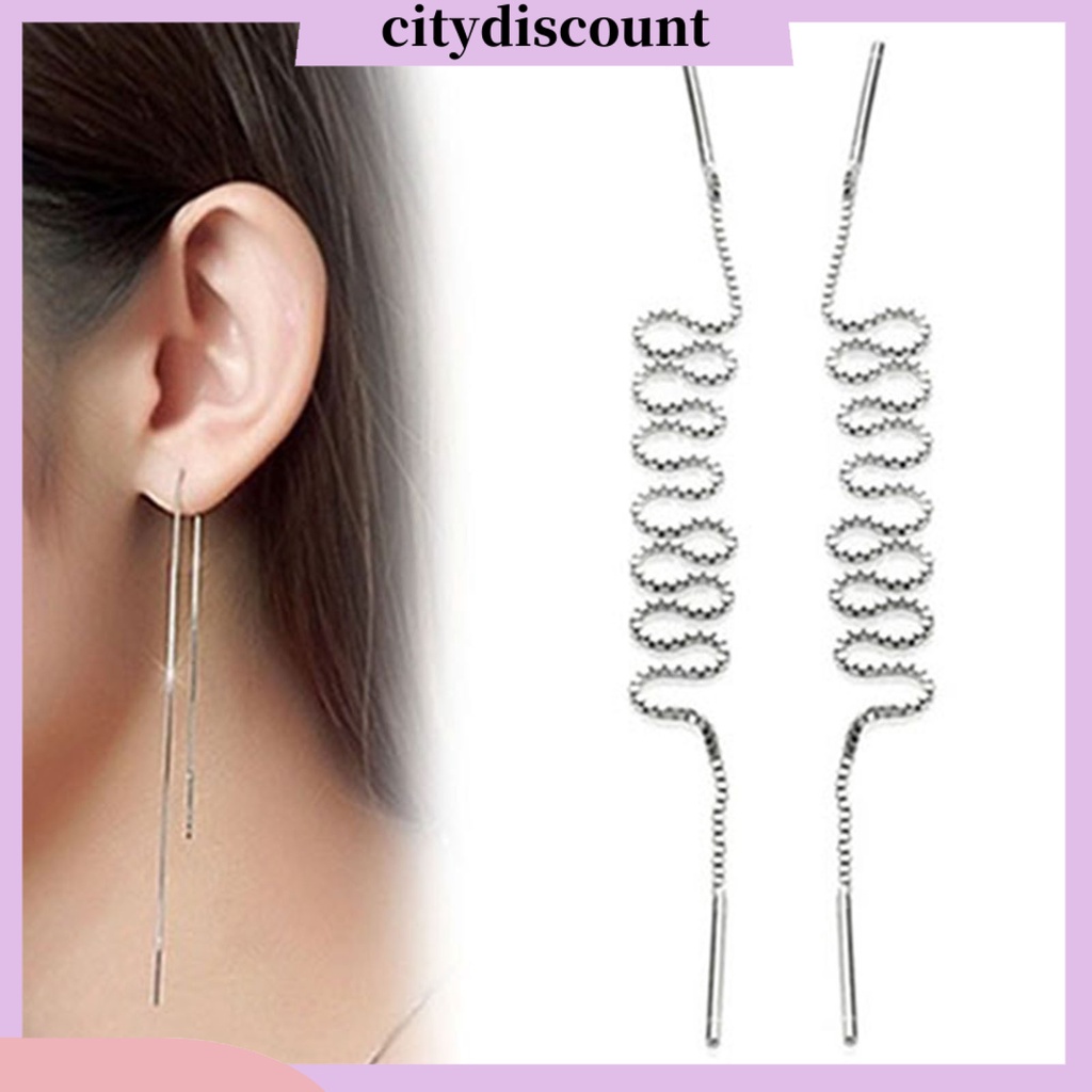 lt-citydiscount-gt-สร้อยคอโซ่ยาวสําหรับผู้หญิงต่างหู