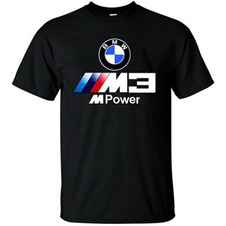 เสื้อยืดผู้ Lmytx2 เสื้อยืดผ้าฝ้าย พิมพ์ลาย Bmw 3 46 M3 M Power Bmw E90 92 93 M3 โอเวอร์ไซซ์ สําหรับผู้ชาย S-5XL