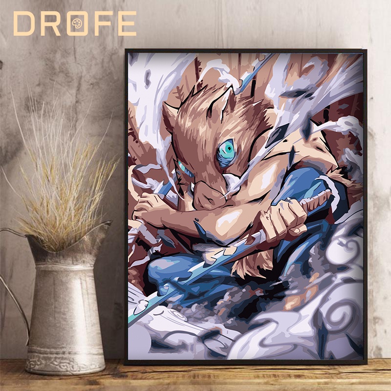 drofe-40-50-ซม-ไม่มีกรอบ-ภาพวาดการ์ตูนอนิเมะ-ระบายสีตามตัวเลข-ไร้กรอบ-สําหรับตกแต่งผนังบ้าน