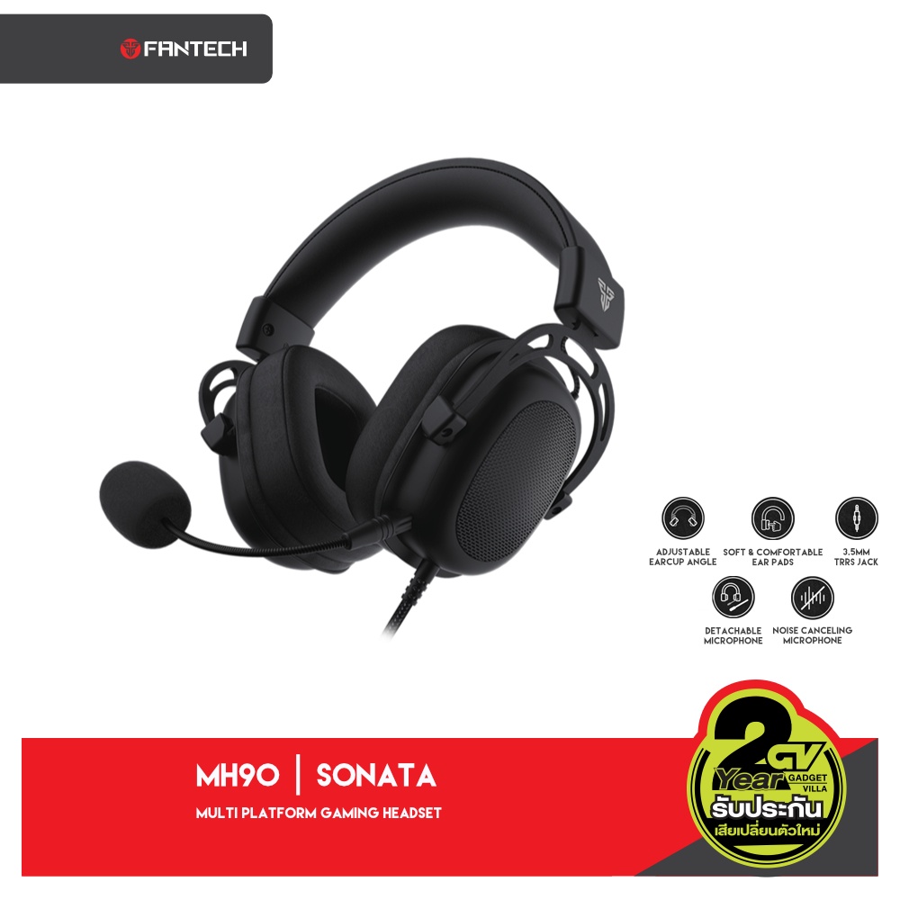 fantech-sonata-mh90-gaming-headset-multi-platform-หูฟังเกมมิ่ง-แฟนเทค-หูฟังเล่นเกม-หูฟังมือถือ-mobile-pc-psp-ps4