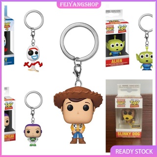 พวงกุญแจ จี้รูปสุนัขเอเลี่ยน Funko Pop Toy Story Woody Buzz Lightyear