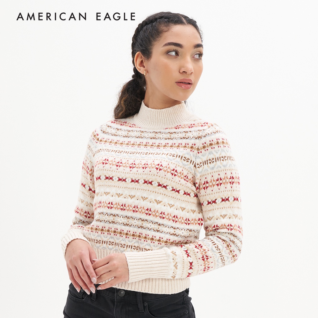 american-eagle-fair-isle-mockneck-sweater-เสื้อ-สเวตเตอร์-ผู้หญิง-คอสูง-ewsh-034-9886-286