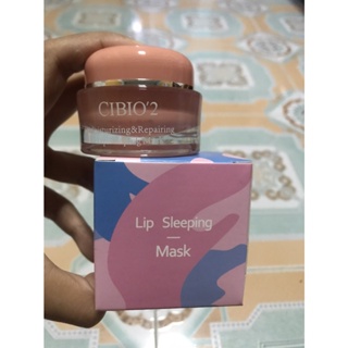 Cibio2  Lip Sleeping  Mask ลิป สลีปปิ้ง มาสก์ ลดเลือนริ้วรอย ให้ความชุ่มชื้น บํารุงริมฝีปาก 15 g