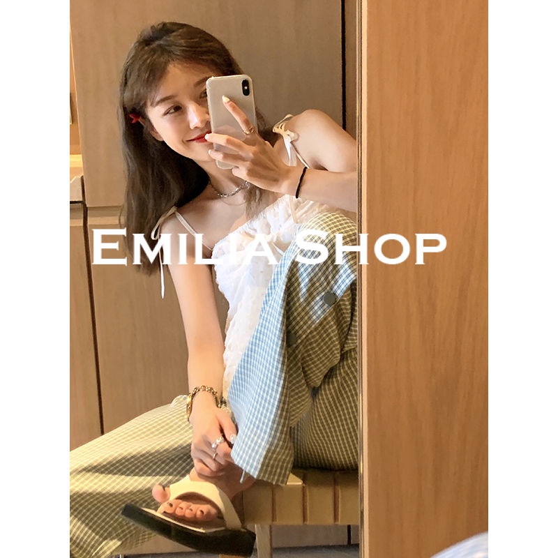 emilia-shop-กางเกงขายาว-กางเกงเอวสูง-สไตล์เกาหลี-2022-ใหม่-พิเศษ-รุ่นใหม่-chic-fashion-es220185-36z230909