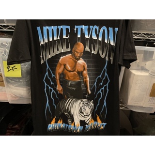 เสื้อยืดผู้ชาย ใหม่ เสื้อยืด ลายเสือ Mike Tyson สําหรับสัตว์เลี้ยง ใหม่ เสื้อยืด คอกลม แขนสั้น ผ้าฝ้าย แฟชั่นฤดูร้อน สํา