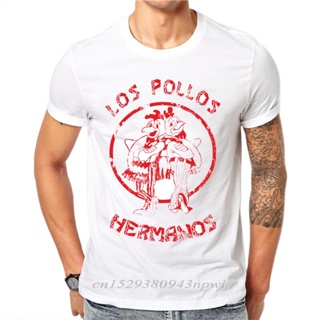 เสื้อผู้ชายเท่ Kırma kötü gömlek LOS POLLOS Hermanos T Shirt tavuk kardeşler 2020 sıcak satış yaz % 100% pamuk komik Tsh