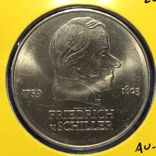 No.60867 ปี1972A GERMAN DEMOCRATIC REPUBLIC เยอรมันตะวันออก 20 MARK AU-UNC เหรียญสะสม เหรียญต่างประเทศ เหรียญเก่า หายาก