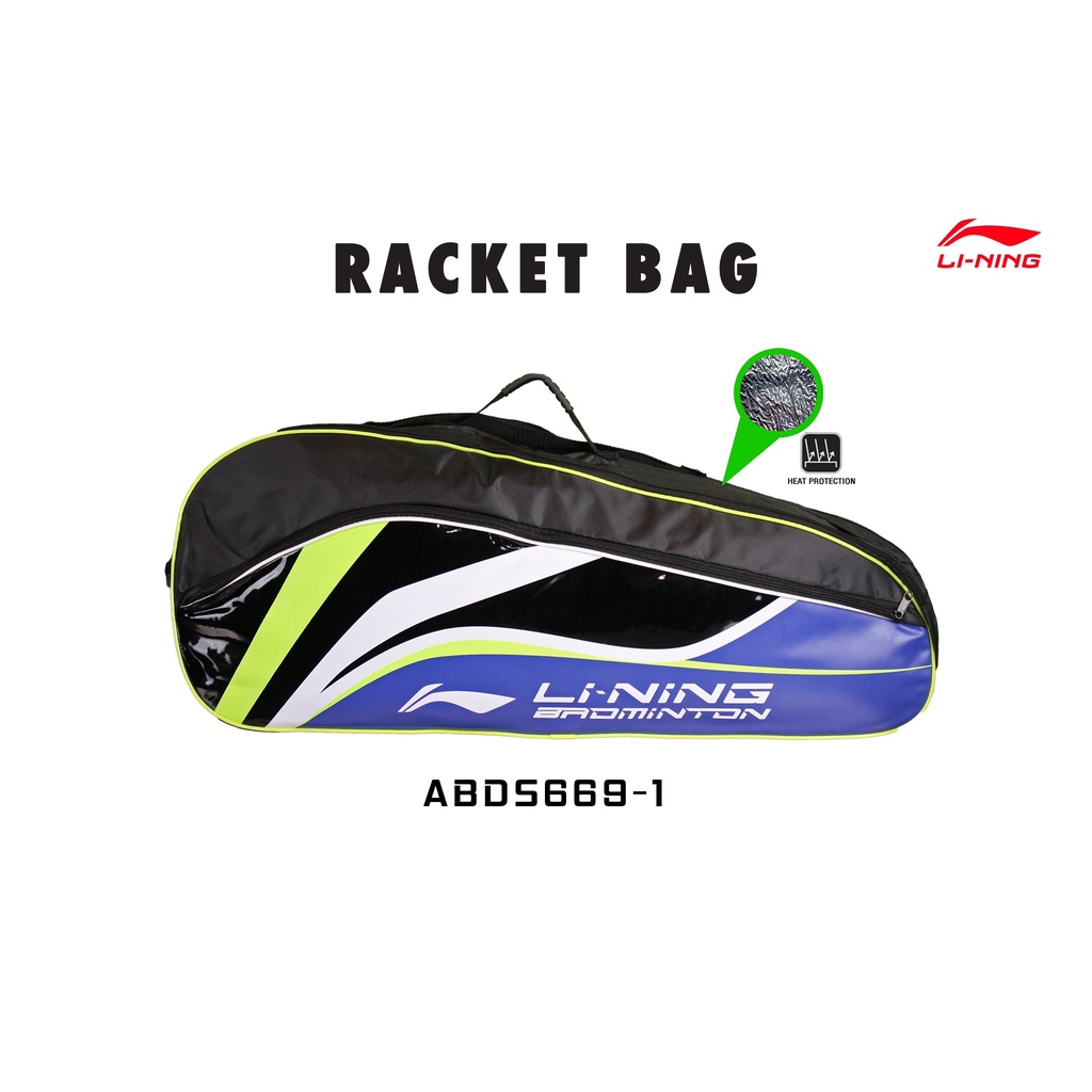 LI-NING กระเป๋าแบดมินตัน รุ่น (ABDS669) RACKET BAG 2 IN 1 | Shopee Thailand