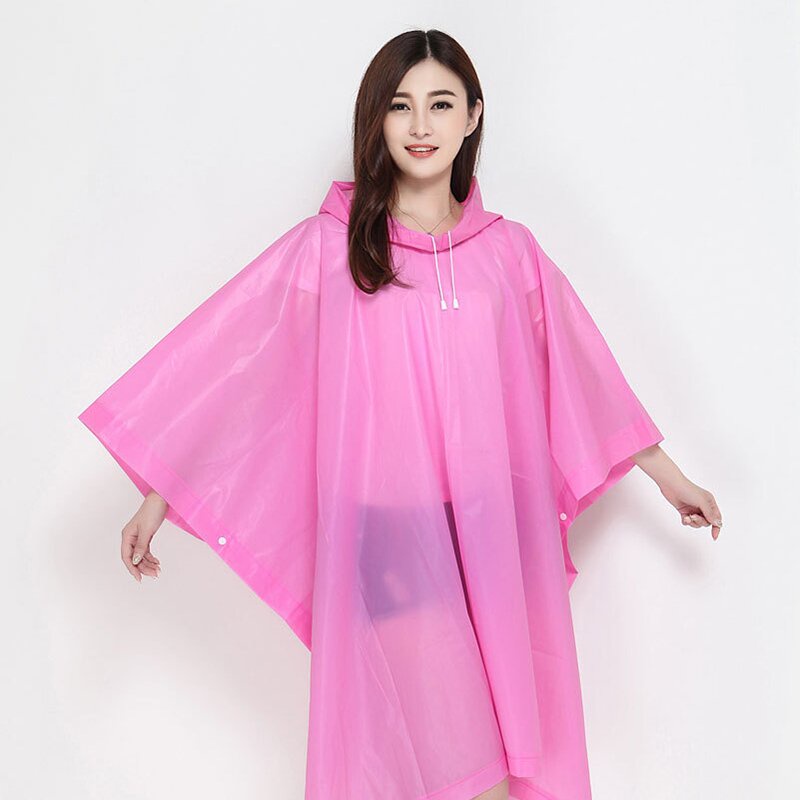 ภาพสินค้าEVA เสื้อกันฝนแฟชั่น สไตล์เกาหลี Rain coats เสื้อกันฝนหญิง-ชาย เพิ่มความหนา ใช้งานได้หลายครั้ง จากร้าน apstore5010 บน Shopee ภาพที่ 7