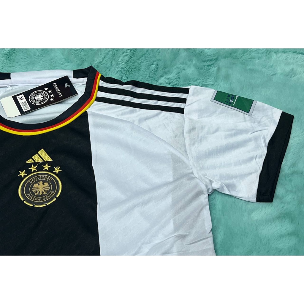 ชุดบอล-ทีมชาติเยอรมัน-germany-home-amp-away-ปี2022-23-แขนสั้น-เสื้อพร้อมกางเกง-มีครบไซส์-ใหม่ล่าสุด