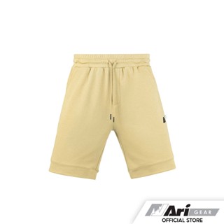 ARI EZY SHORTS - SAND/DARK GREY/BLACK  กางเกงขาสั้น อาริ อีซี่ สีน้ำตาลอ่อน