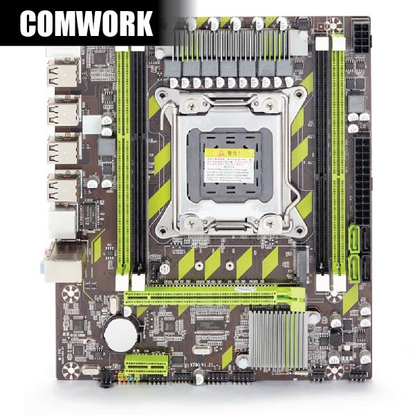 เมนบอร์ด ATERMITER X79 G MICRO ATX LGA 2011 WORKSTATION SERVER ...