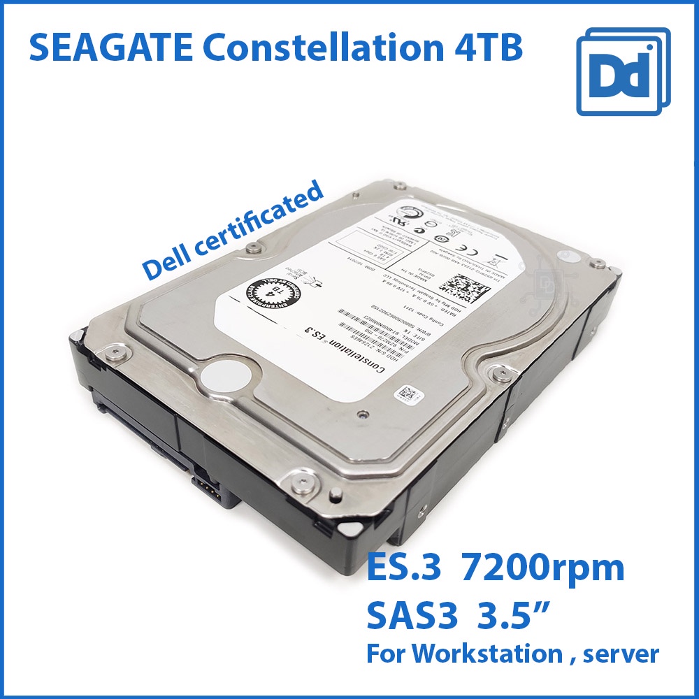 HGST Seagate dell 4TB 7200RPM SAS 6Gbps 3.5