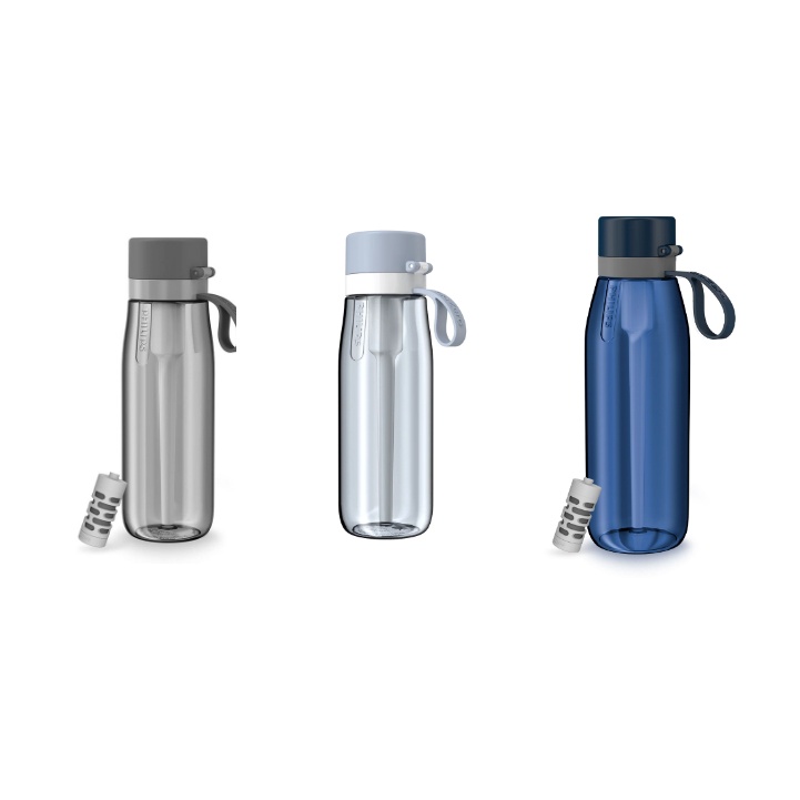 [Philips®] GoZero Filtration Bottle 660 ml or 1065 ml + GoZero Everyday