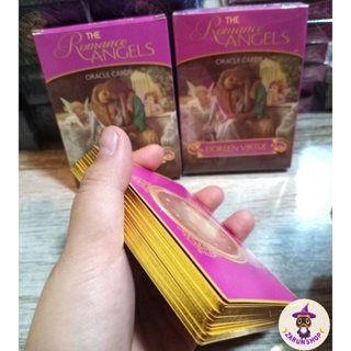 ภาพหน้าปกสินค้าไพ่ออราเคิล ไพ่ยิปซี (พร้อมส่ง🇹🇭) The Romance Angels Oracle cards ขอบทองสวย💖✨️ ที่เกี่ยวข้อง