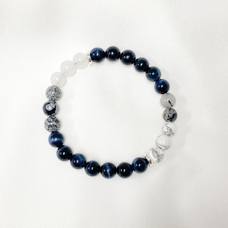 blue-tiger-eye-white-jade-howlite-snowflake-ไหมดำ-all-in-one-the-collection