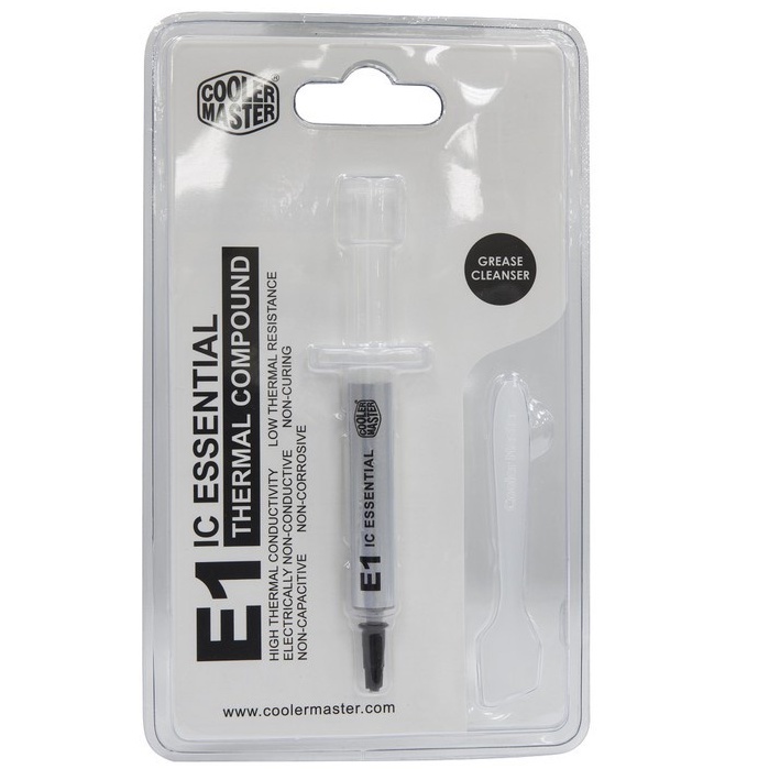 Silicone (ซิลีโคน) COOLER MASTER IC-Essential E1 สำหรับ CPU/GPU เย็นสุด ...