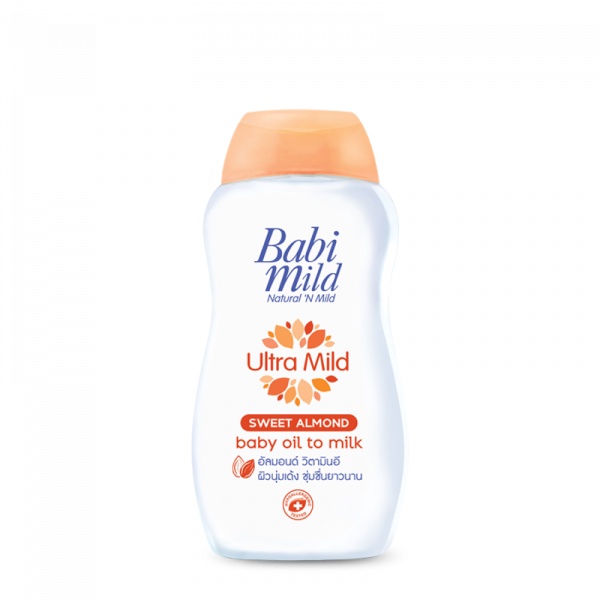 เบบี้มายค์-อัลตร้ามายค์-ไบโอแกนิค-เบบี้ออยล์-babi-mild-ultra-mild-pure-natural-baby-oil-100ml-1-pc