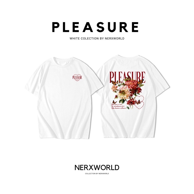 เสื้อยืด OVERSIZE รุ่น PLEASURE Shopee Thailand